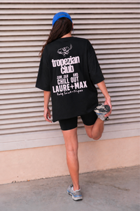 T-shirt Nura noir x Gaby