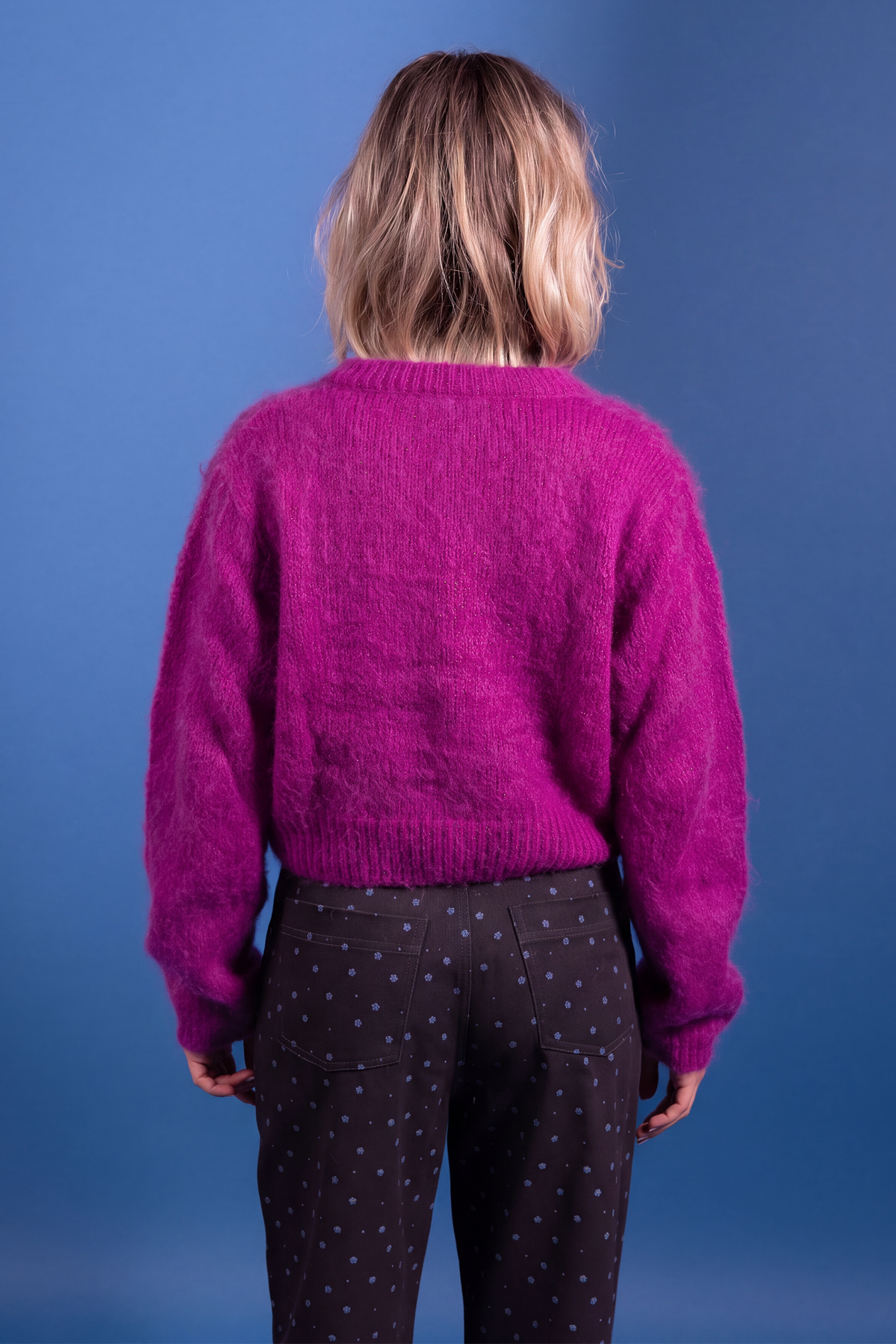 Gilet Lea rose