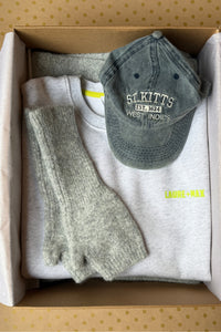 Coffret gris & lime
