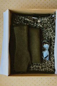 Coffret kaki & léopard