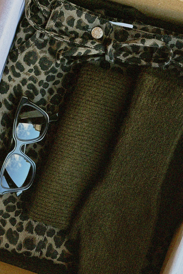 Coffret kaki & léopard