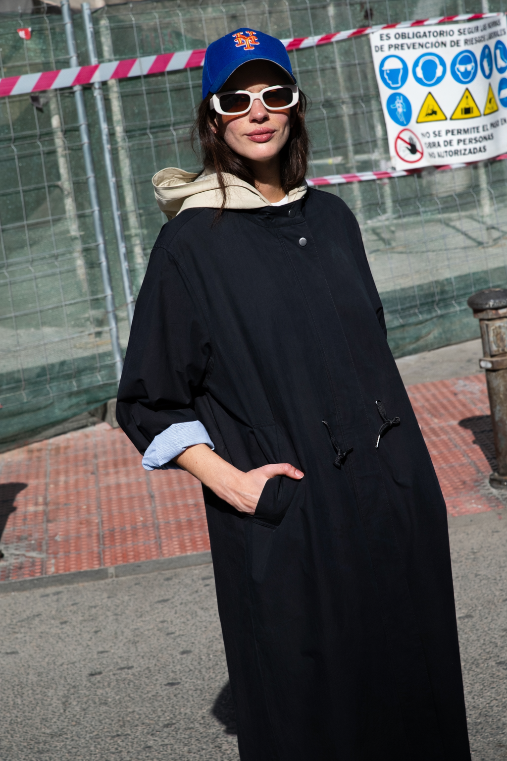 Parka Gabriela bleu nuit