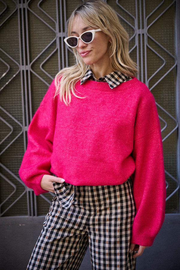Pull Maelys rose