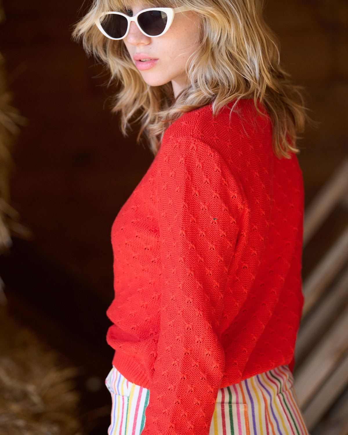 Red Marin Sweater