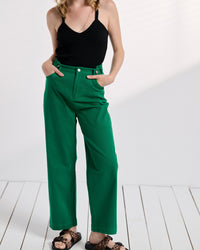 Green Paros Pants