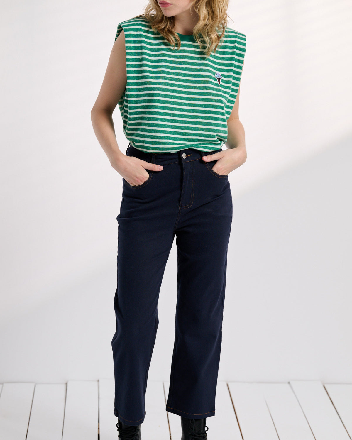 Blue Palissade Pants