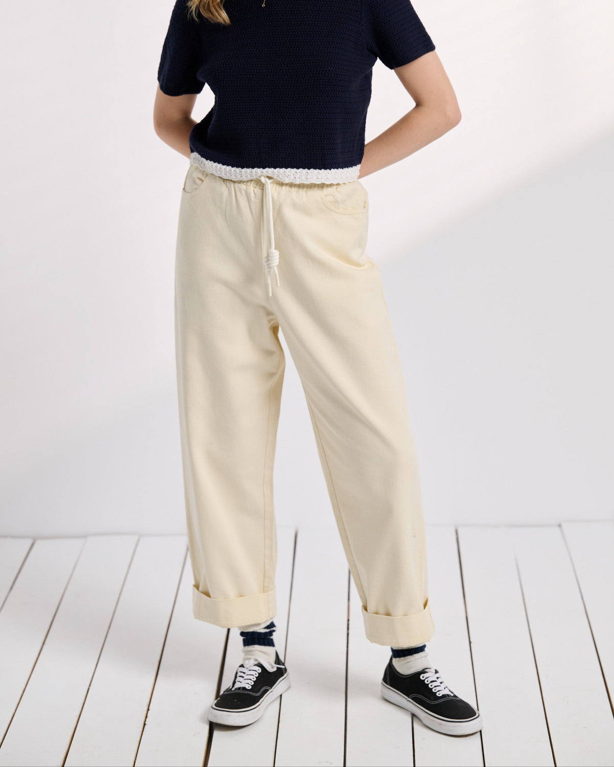 Pantalon Primo écru