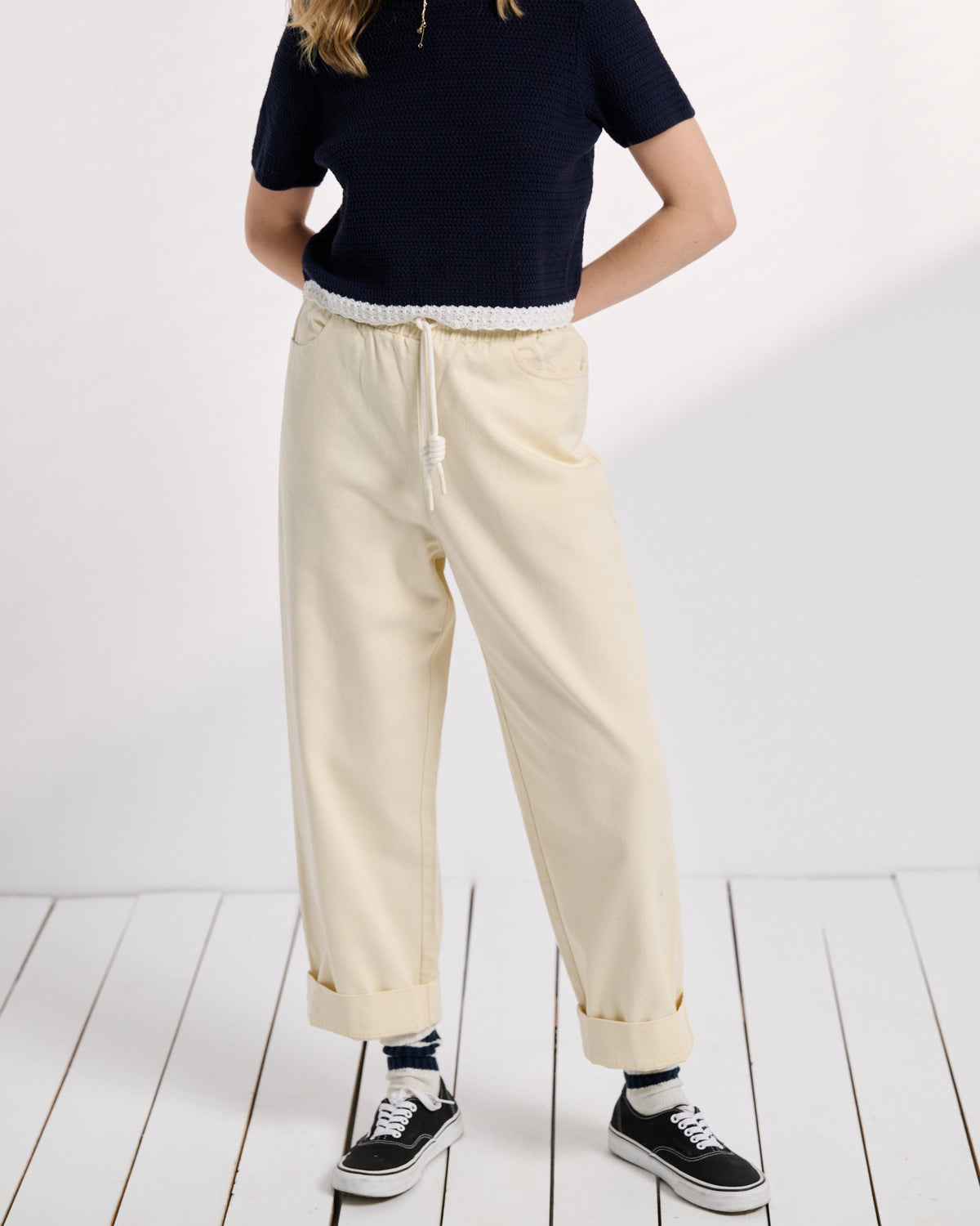 Pantalon Primo écru