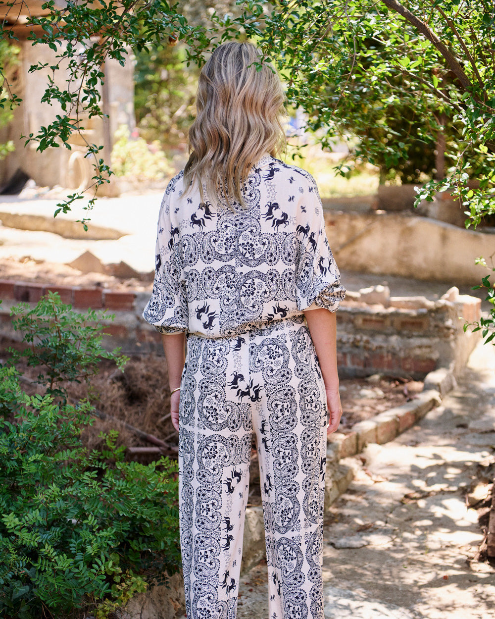 Chemise Canan • Bandana écru