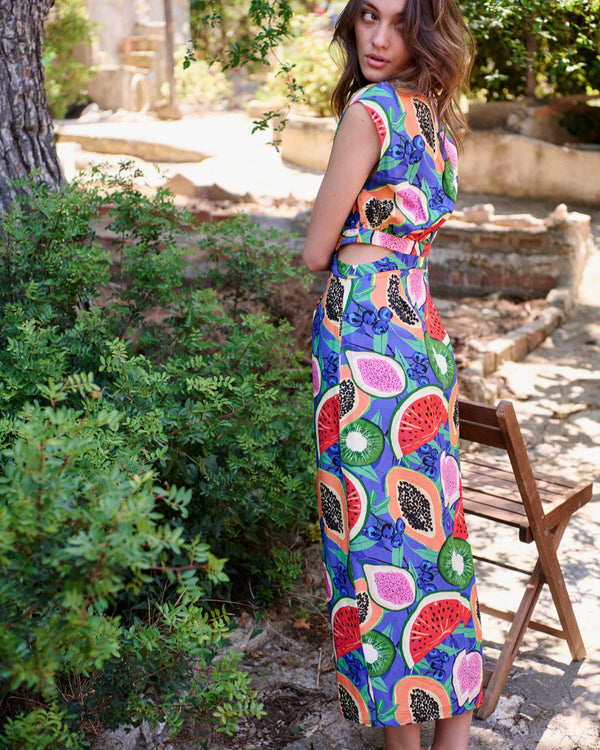 Robe Rafaela imprimé market