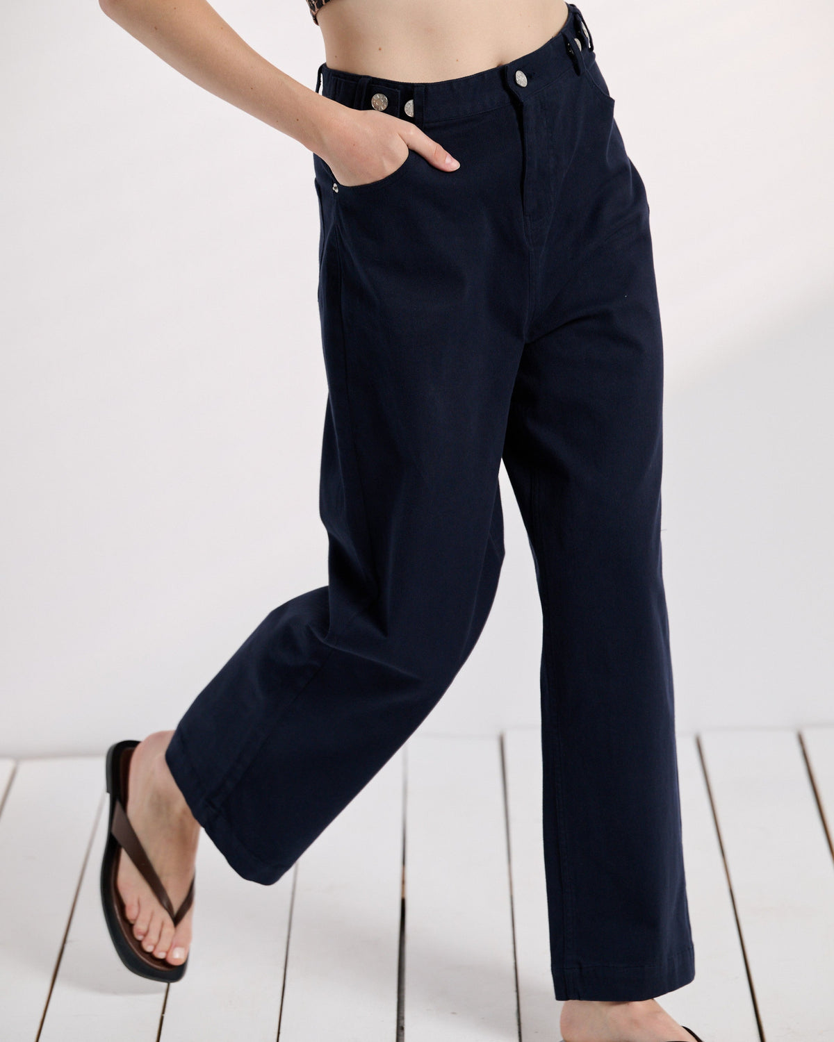 Pantalon Paros marine
