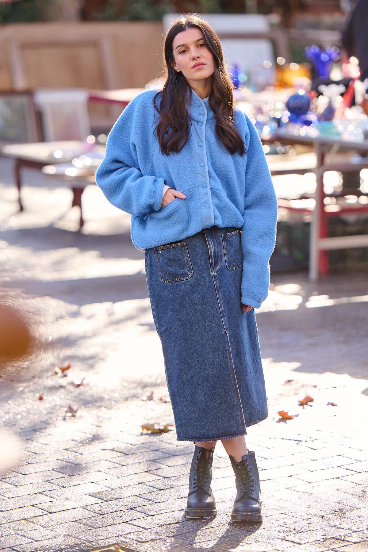 Veste Giany bleue