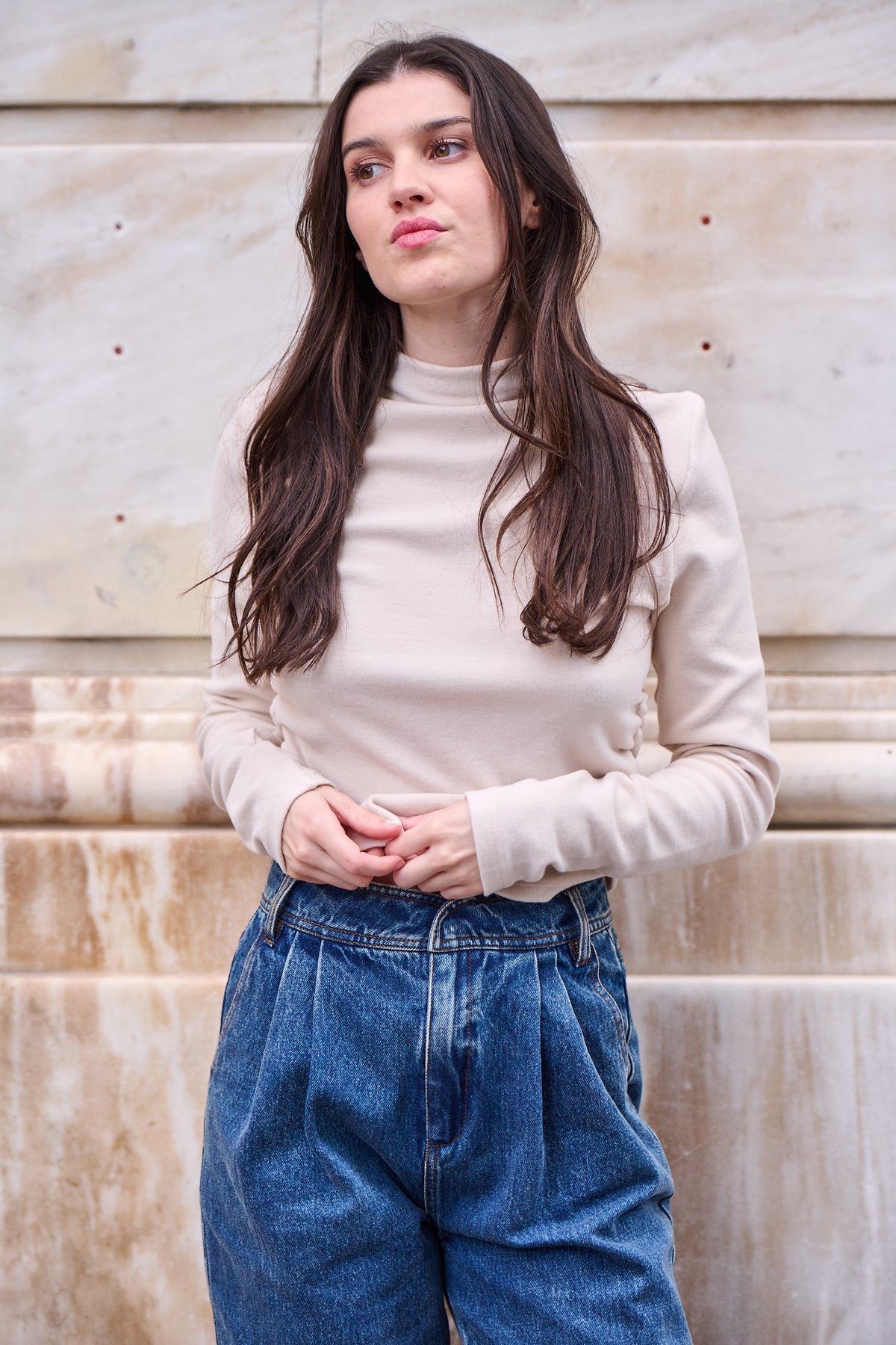 T-shirt Tully beige