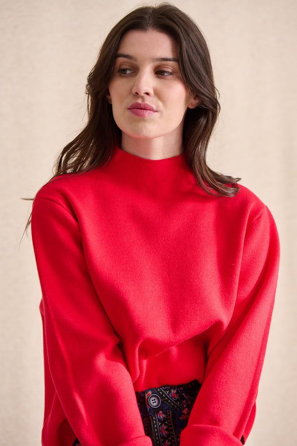 Pull Misha rouge