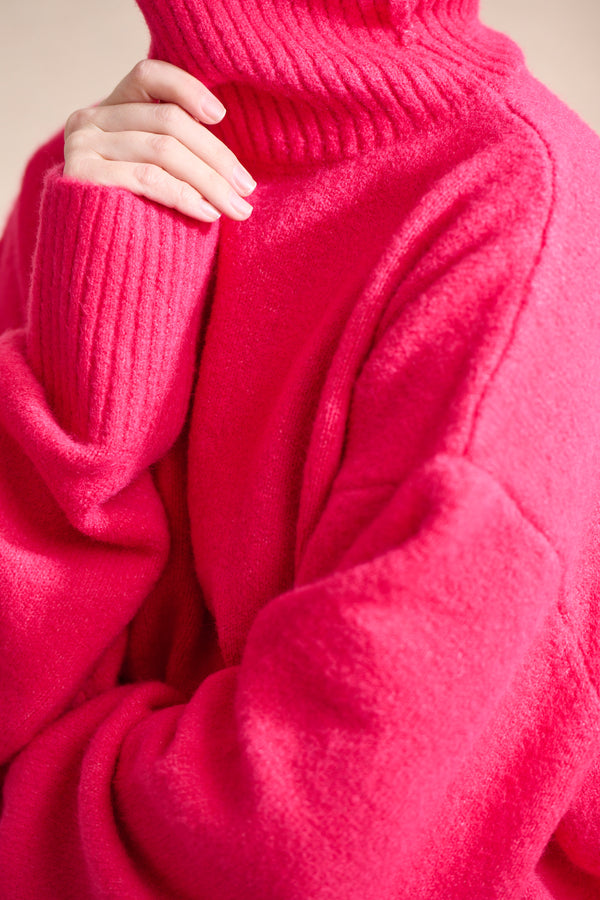 Pull Malo rose fuchsia