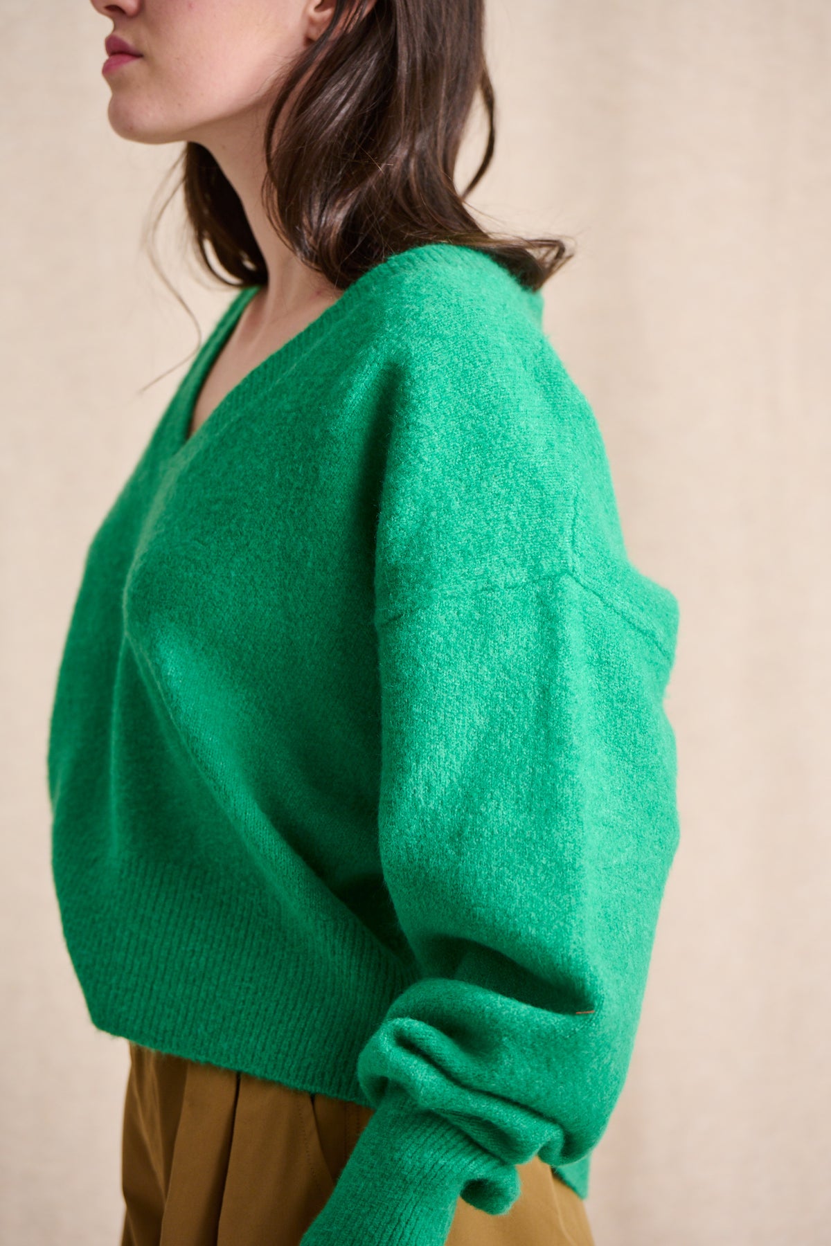 Pull Maggy vert