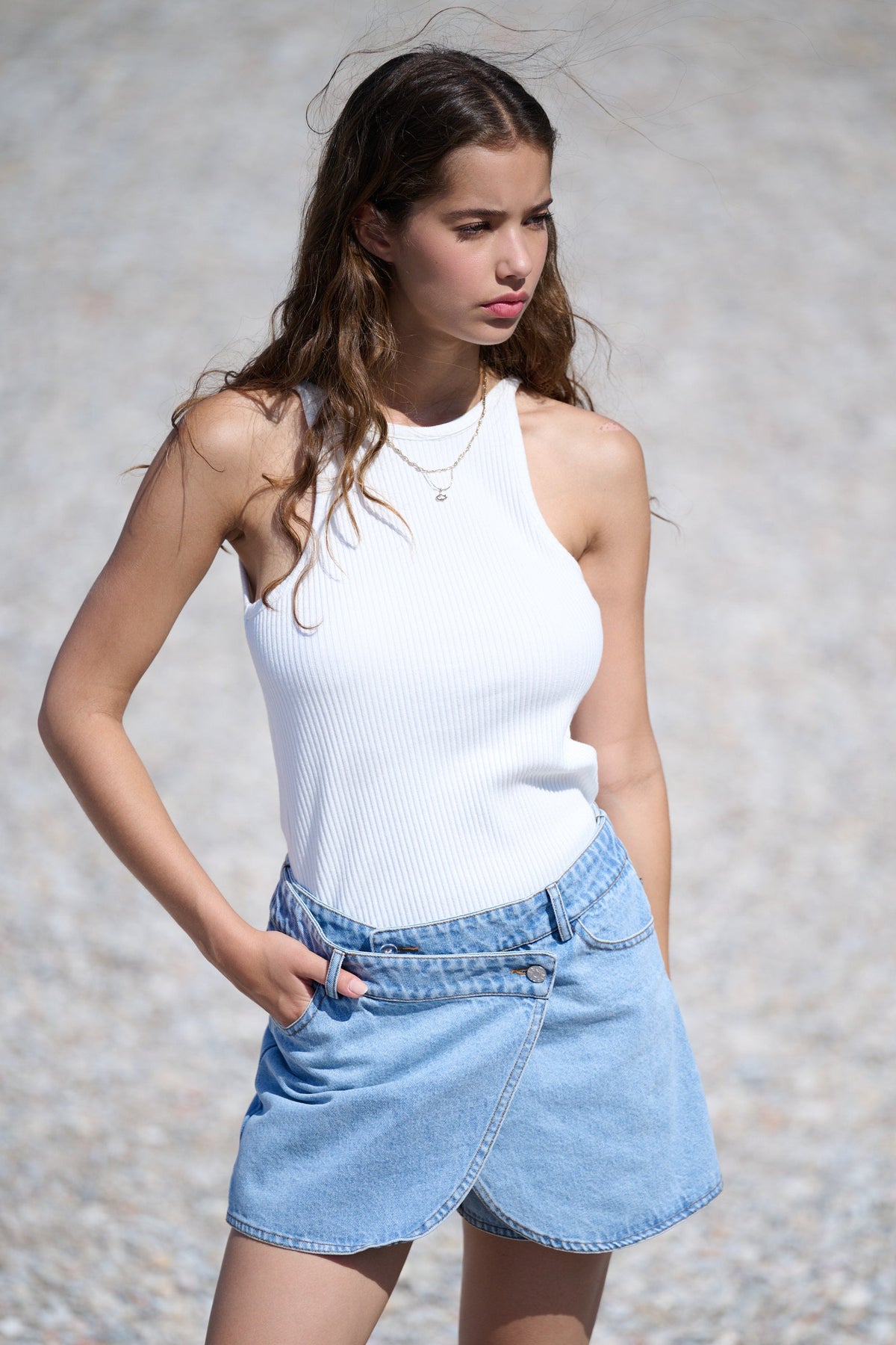 Débardeur Tana blanc