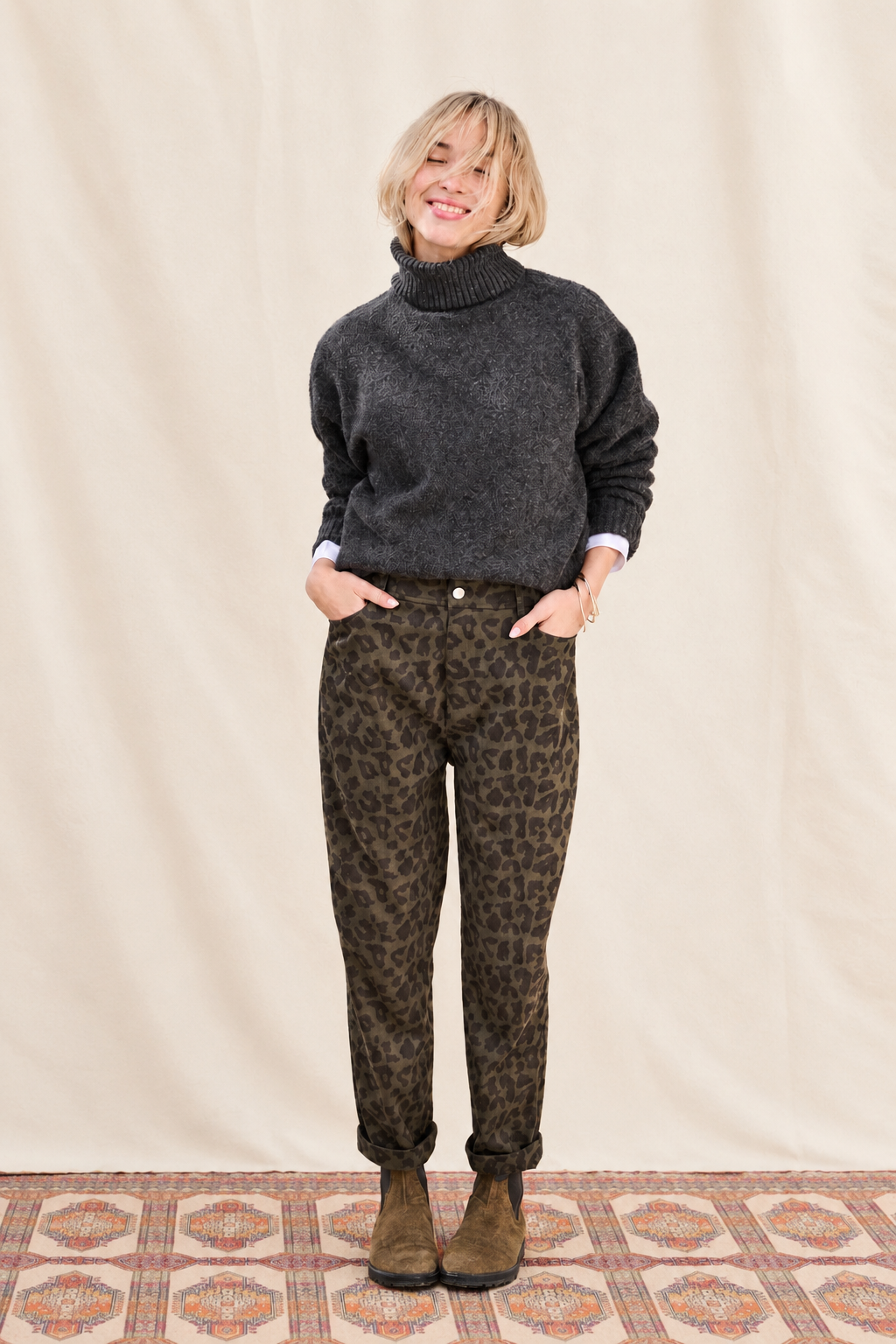 Pull Malo gris anthracite
