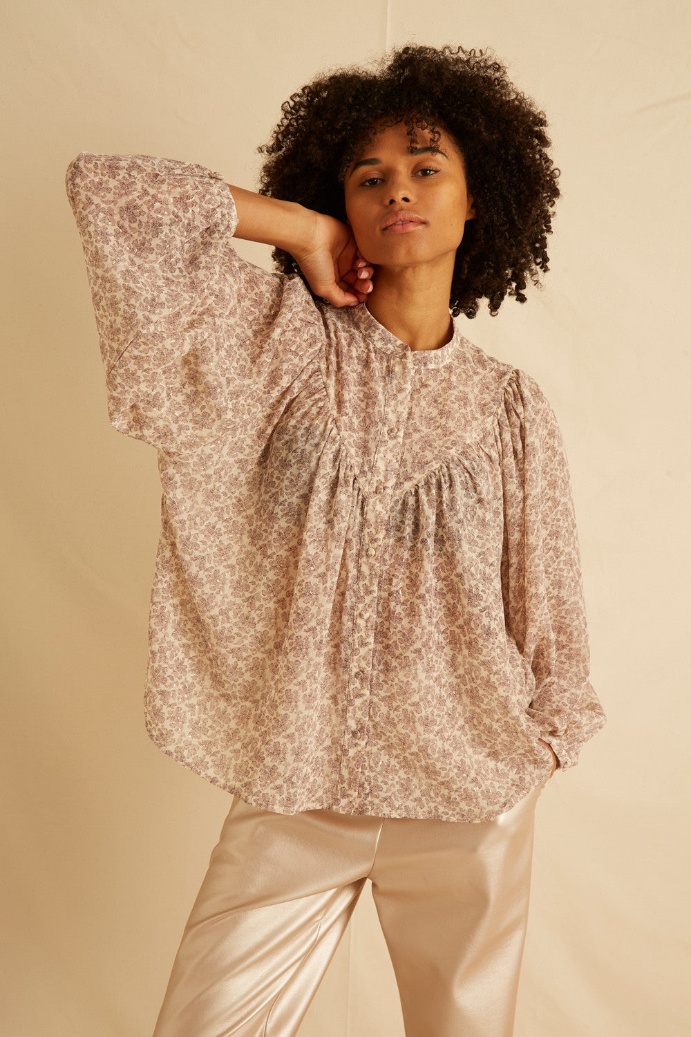 Bao IMP LILAS LUREX ECRU